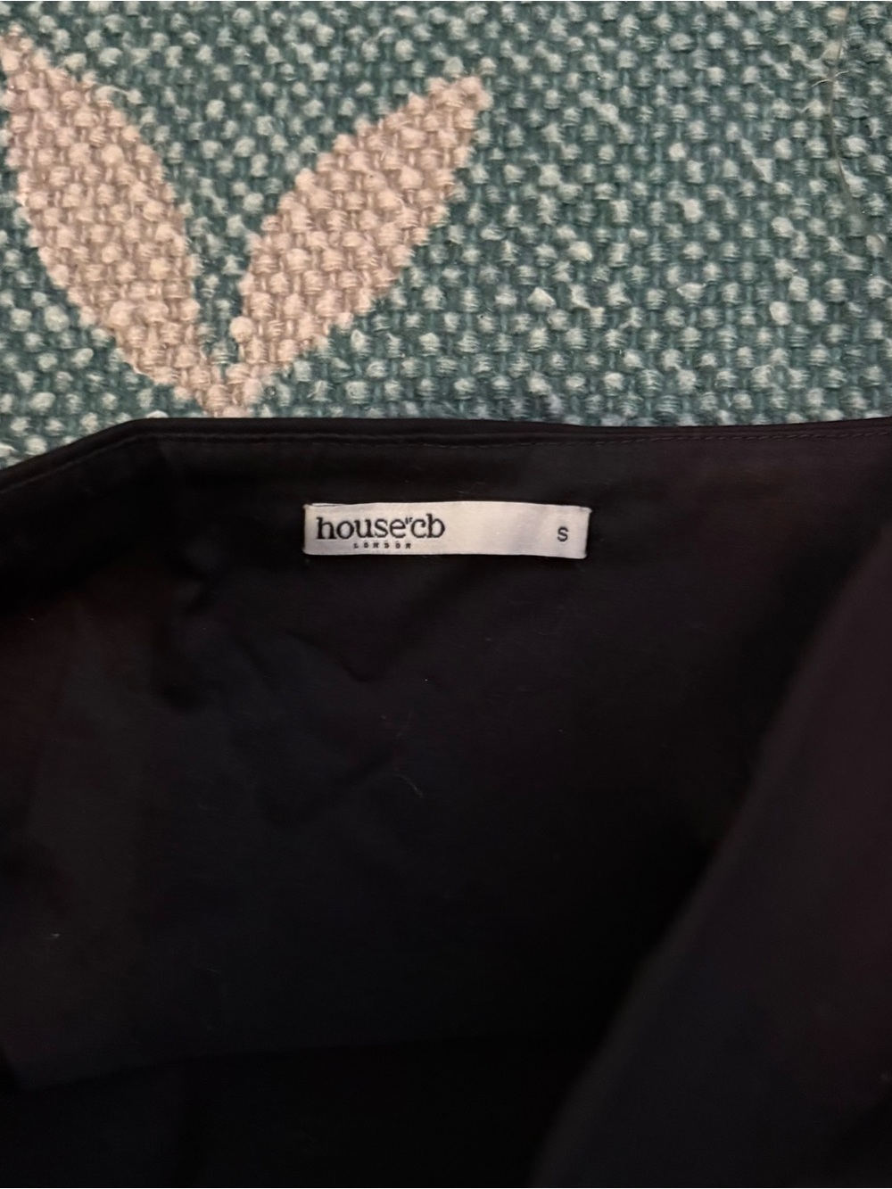 HOUSE OF CB 'Avalon' Black High Waist Trousers/Sz Small US 4-6 - Picture 7 of 11